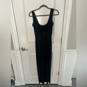 thigh lace up dress Split Thigh Lace Up Backless Ruched Sleeveless Satin Dress – Wear.Style